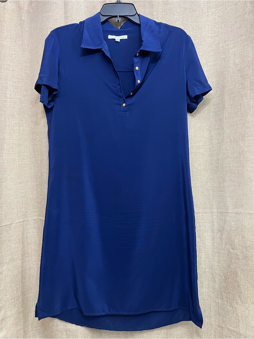 Amanda Uprichard Cobalt Blue dress size medium